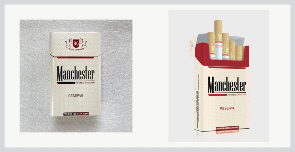 Manchester Reserve and Manchester United Kingdom Reserve product images side by side