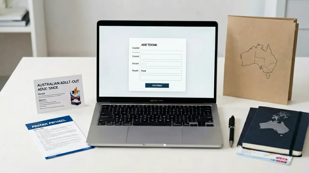 Adult customer preparing a private Yavexio order enquiry with an order reference and delivery details
